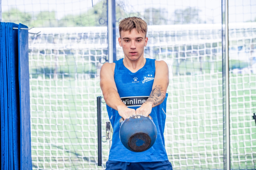 Зимние «Газпром» — тренировочные сборы 2025: 23 января, утренняя тренировка