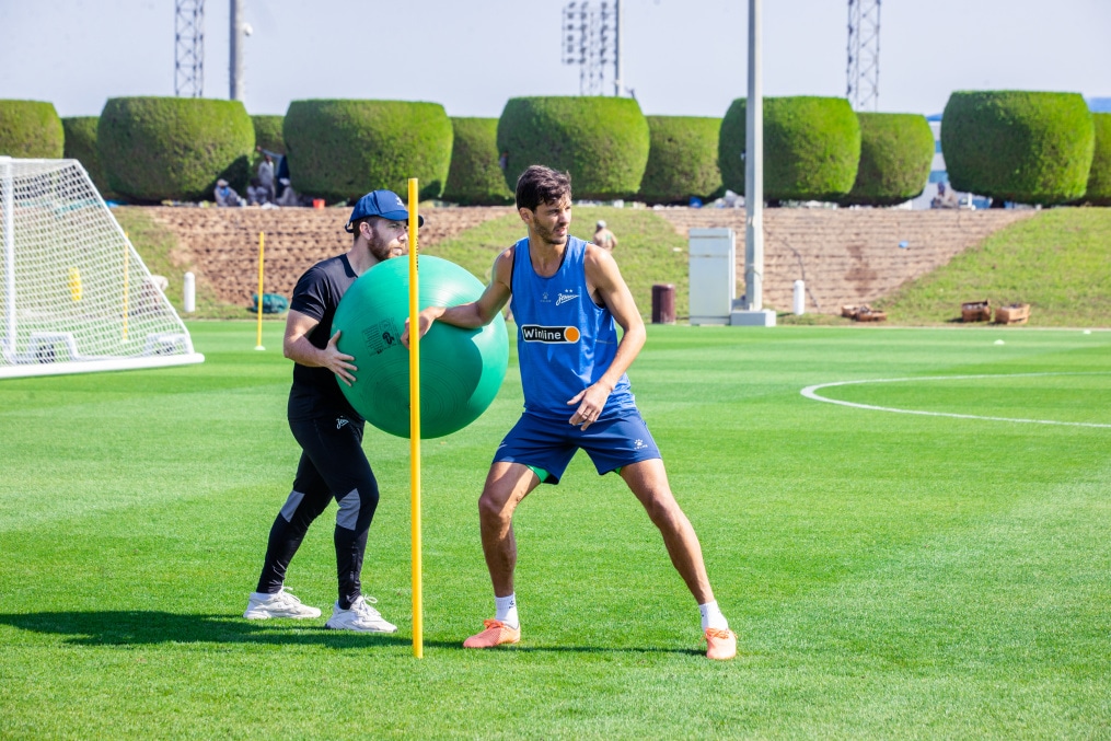 Зимние «Газпром» — тренировочные сборы 2025: 23 января, утренняя тренировка