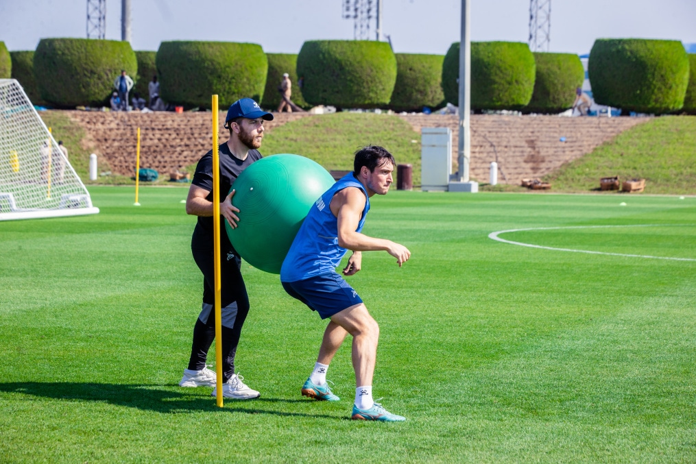 Зимние «Газпром» — тренировочные сборы 2025: 23 января, утренняя тренировка