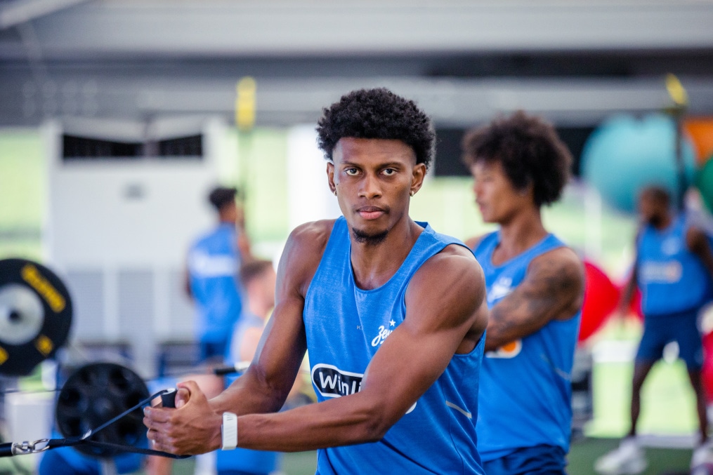 Зимние «Газпром» — тренировочные сборы 2025: 23 января, утренняя тренировка