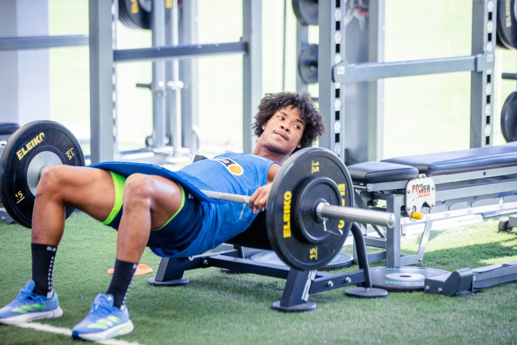 Зимние «Газпром» — тренировочные сборы 2025: 23 января, утренняя тренировка