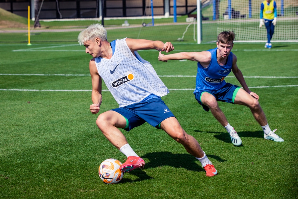 Зимние «Газпром» — тренировочные сборы 2025: 23 января, утренняя тренировка