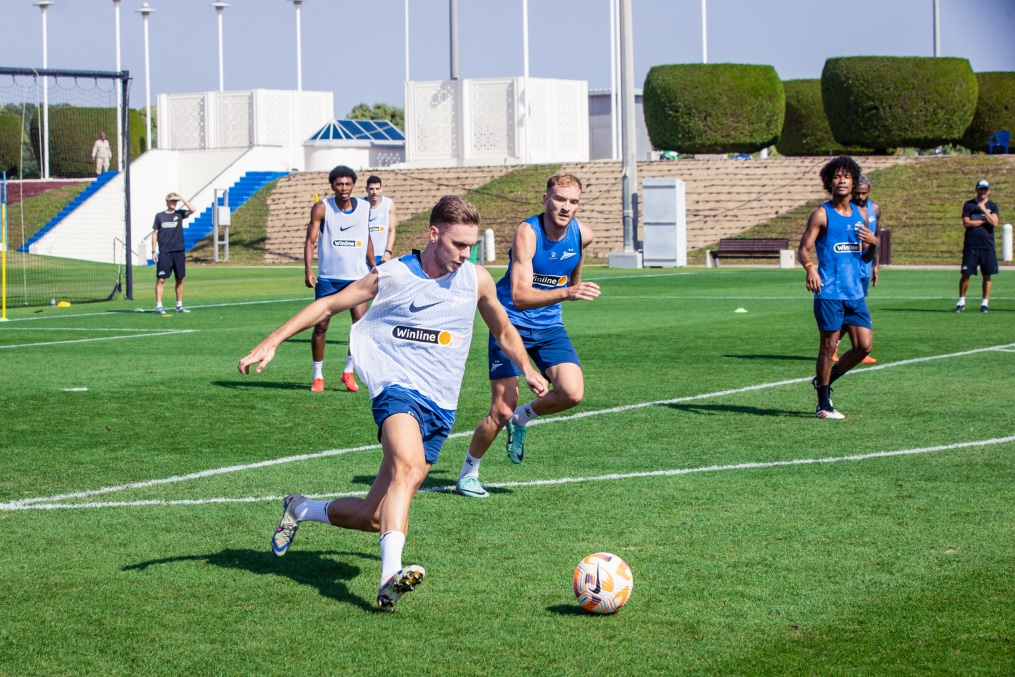 Зимние «Газпром» — тренировочные сборы 2025: 23 января, утренняя тренировка