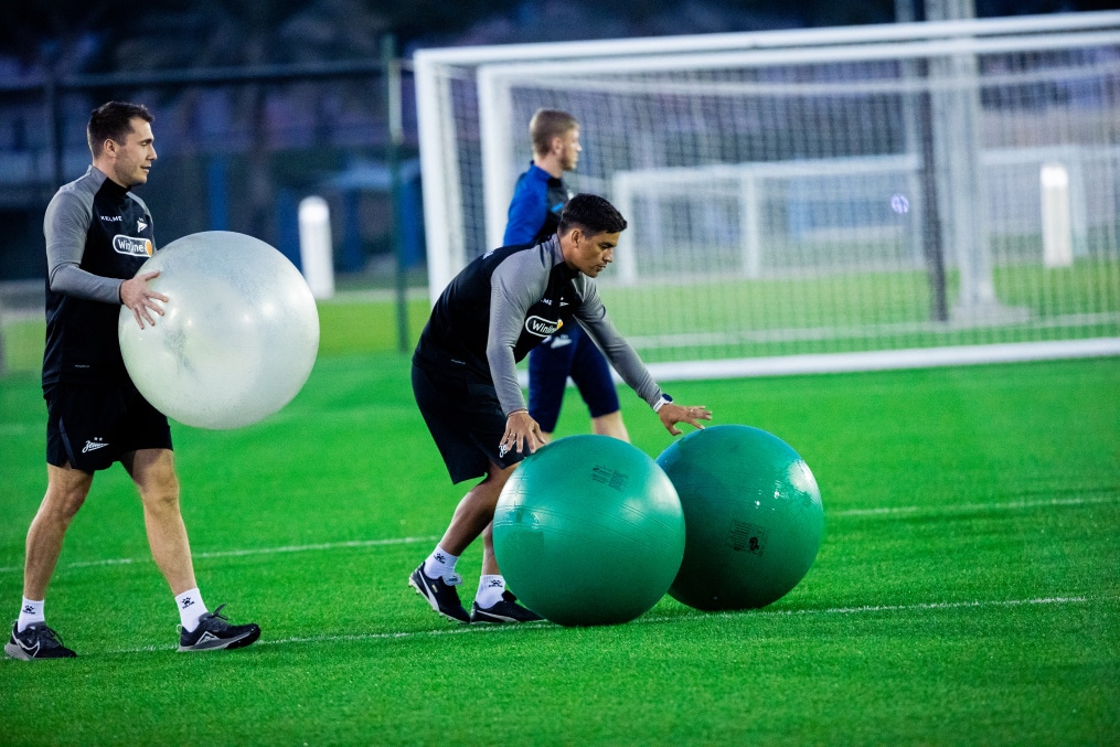 Зимние «Газпром» — тренировочные сборы 2025: 23 января, вечерняя тренировка