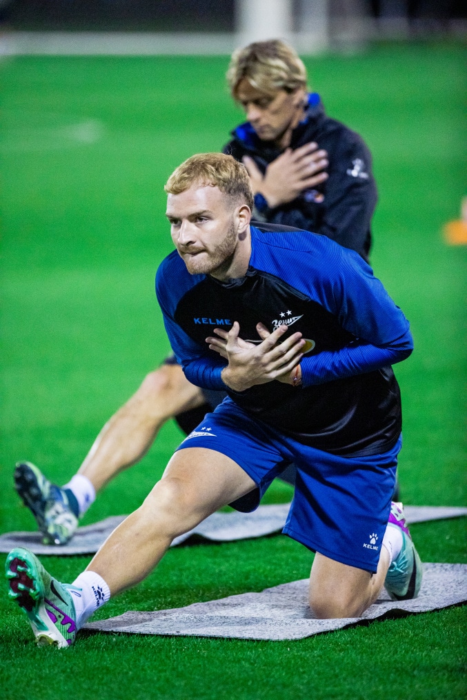 Зимние «Газпром» — тренировочные сборы 2025: 23 января, вечерняя тренировка