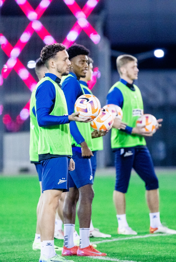 Зимние «Газпром» — тренировочные сборы 2025: 23 января, вечерняя тренировка