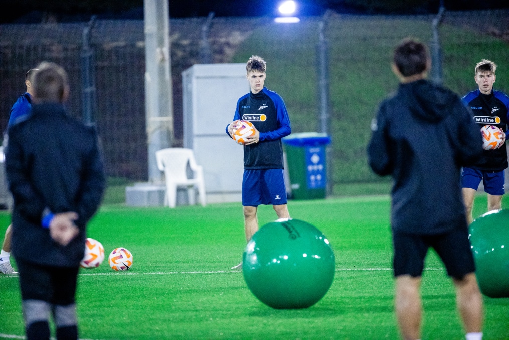 Зимние «Газпром» — тренировочные сборы 2025: 23 января, вечерняя тренировка