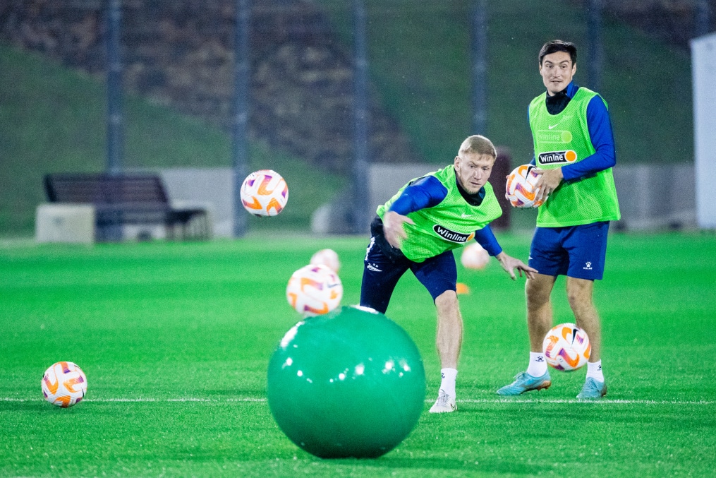 Зимние «Газпром» — тренировочные сборы 2025: 23 января, вечерняя тренировка