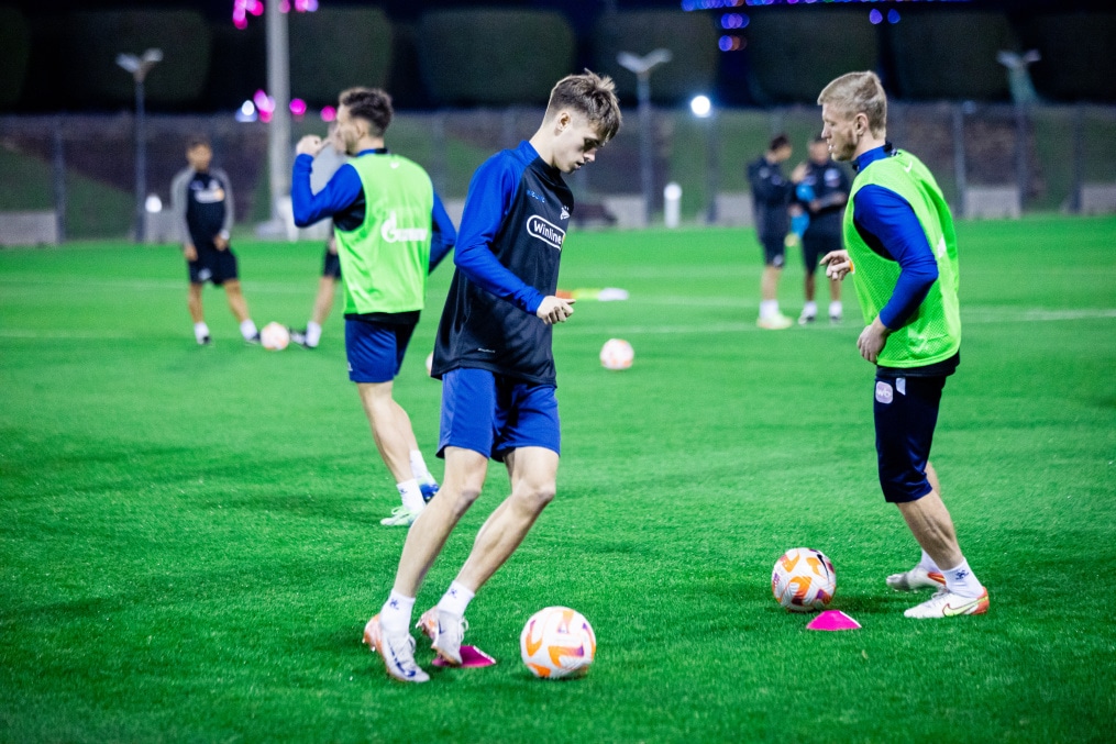 Зимние «Газпром» — тренировочные сборы 2025: 23 января, вечерняя тренировка