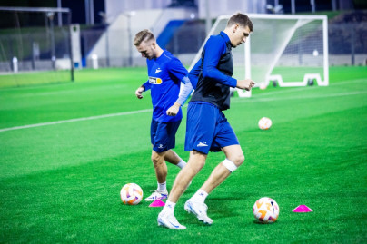 Зимние «Газпром» — тренировочные сборы 2025: 23 января, вечерняя тренировка