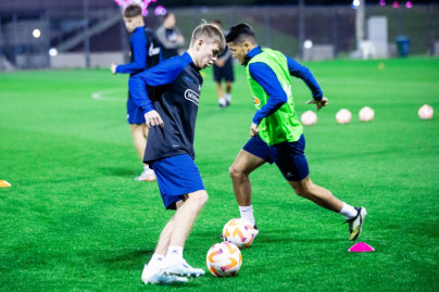 Зимние «Газпром» — тренировочные сборы 2025: 23 января, вечерняя тренировка