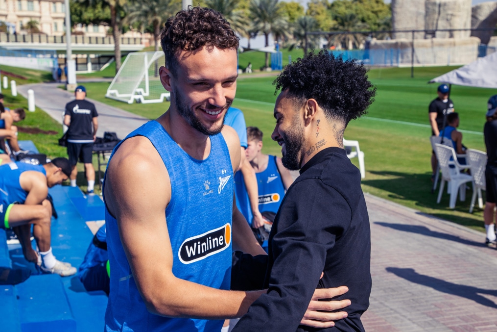 Клаудиньо попрощался с «Зенитом»