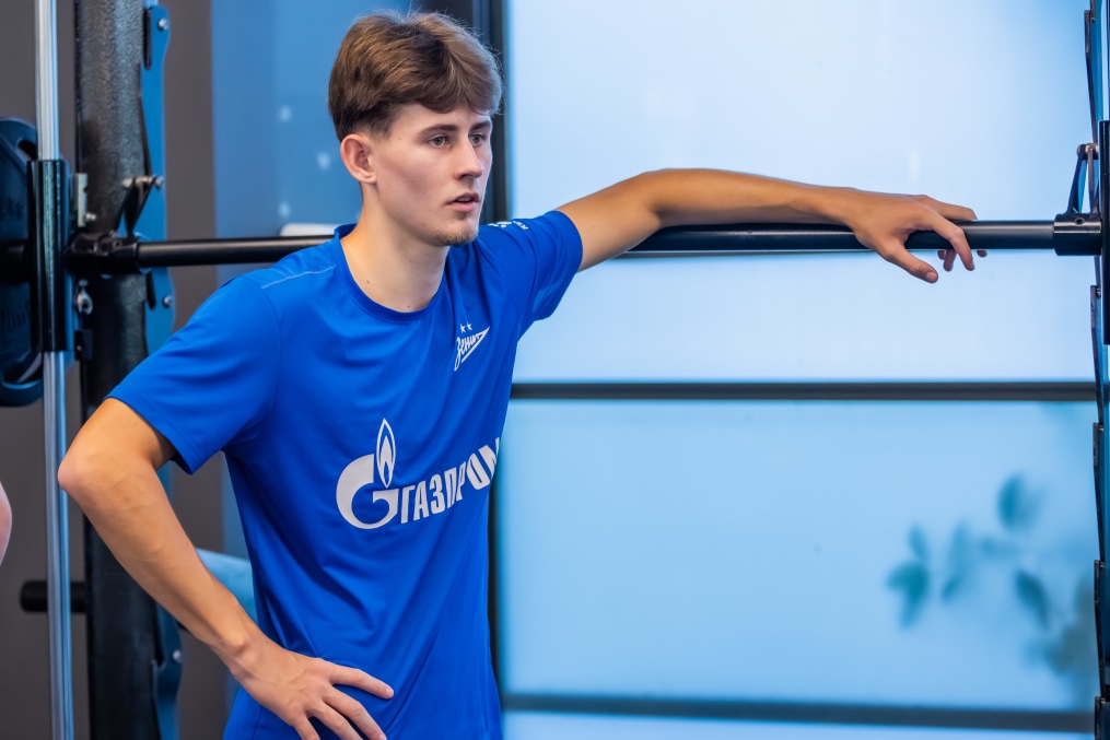 Первые учебно-тренировочные сборы «Зенита»-м в Турции: 1 февраля, тренировка в тренажерном зале