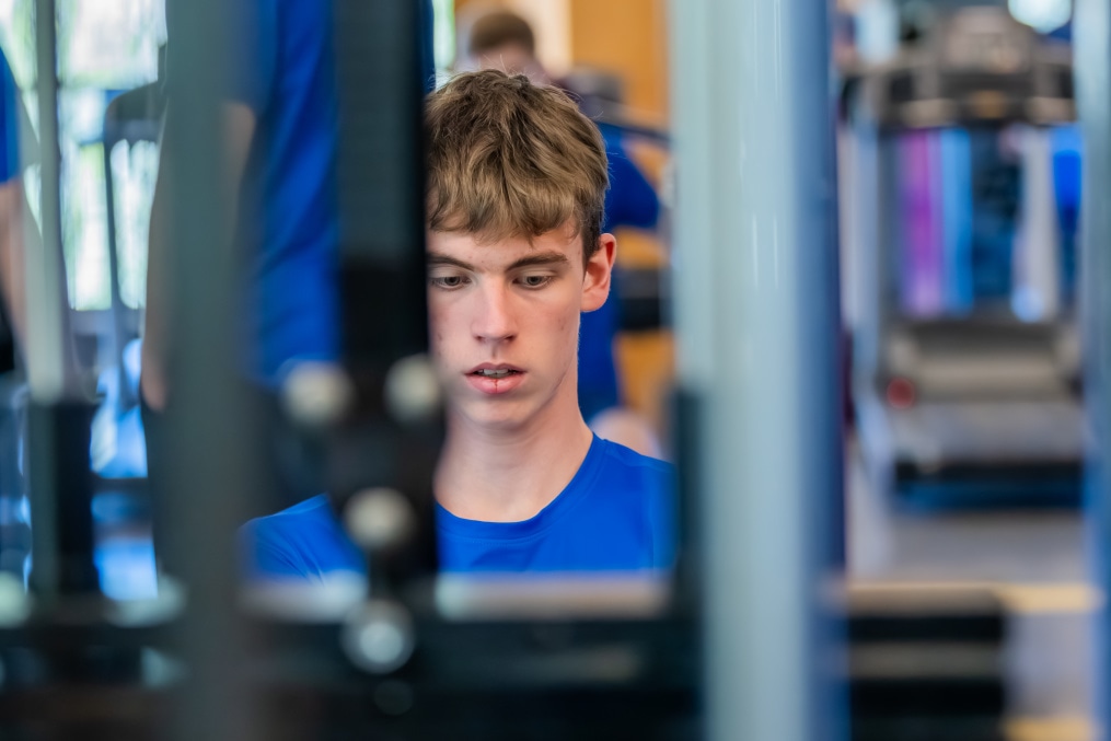 Первые учебно-тренировочные сборы «Зенита»-м в Турции: 1 февраля, тренировка в тренажерном зале