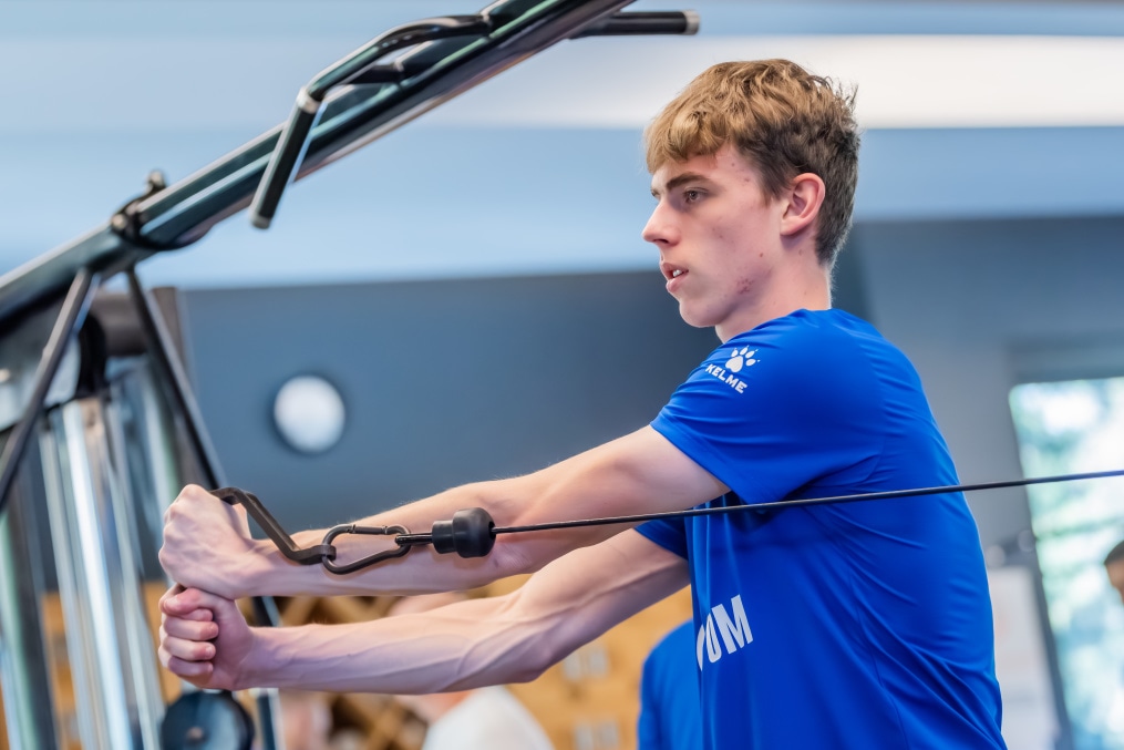 Первые учебно-тренировочные сборы «Зенита»-м в Турции: 1 февраля, тренировка в тренажерном зале