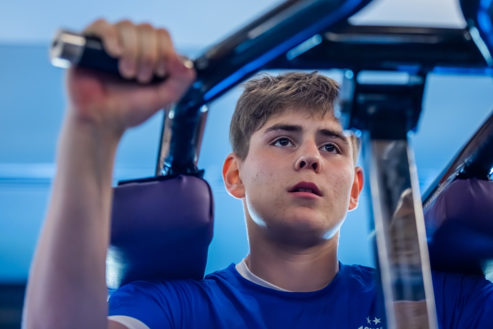 Первые учебно-тренировочные сборы «Зенита»-м в Турции: 1 февраля, тренировка в тренажерном зале