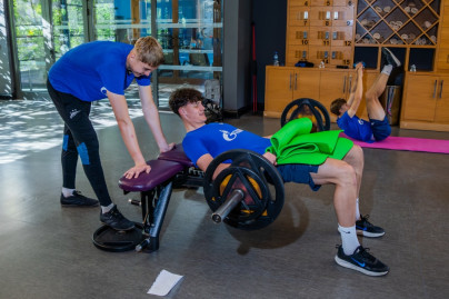 Первые учебно-тренировочные сборы «Зенита»-м в Турции: 1 февраля, тренировка в тренажерном зале