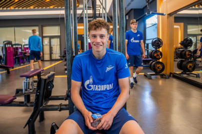 Первые учебно-тренировочные сборы «Зенита»-м в Турции: 1 февраля, тренировка в тренажерном зале