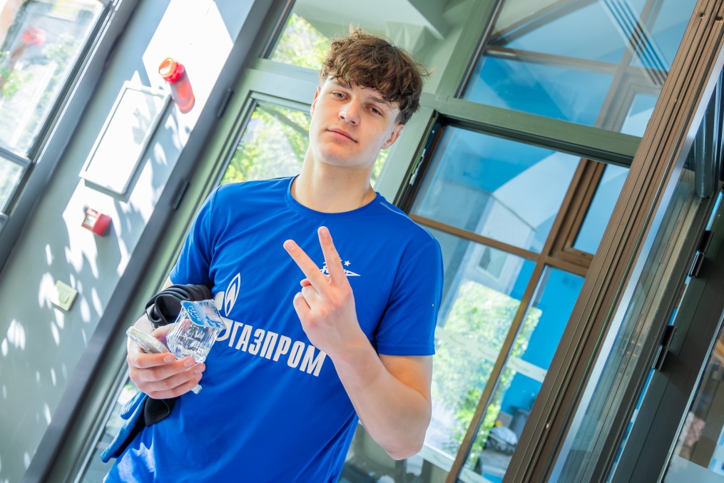 Первые учебно-тренировочные сборы «Зенита»-м в Турции: 1 февраля, тренировка в тренажерном зале