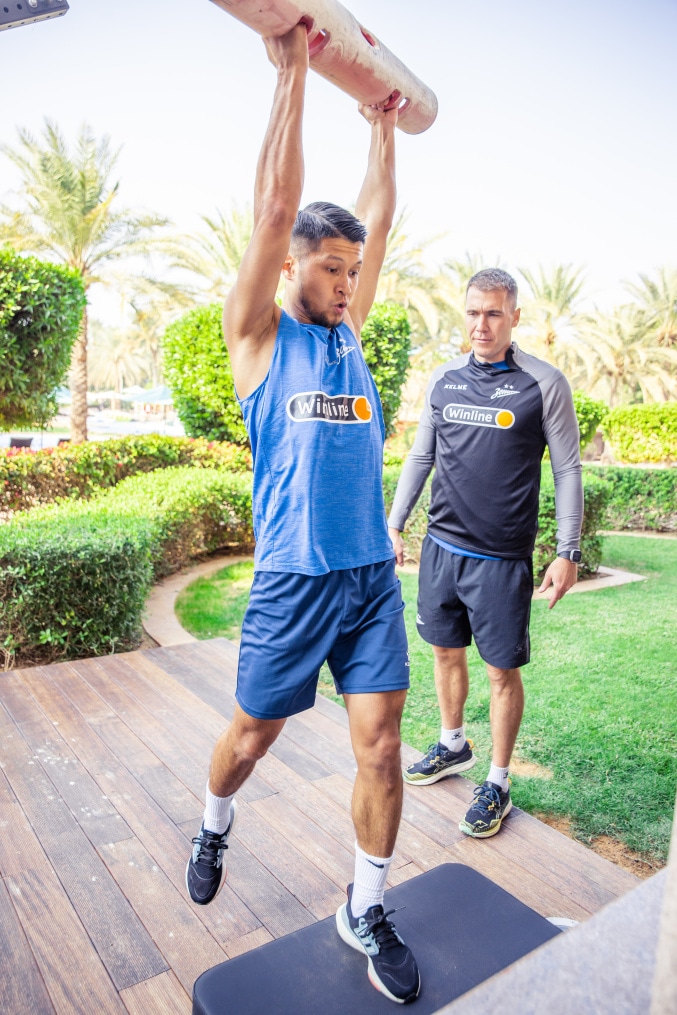 Зимние «Газпром» — тренировочные сборы 2025: 2 февраля, утренняя тренировка