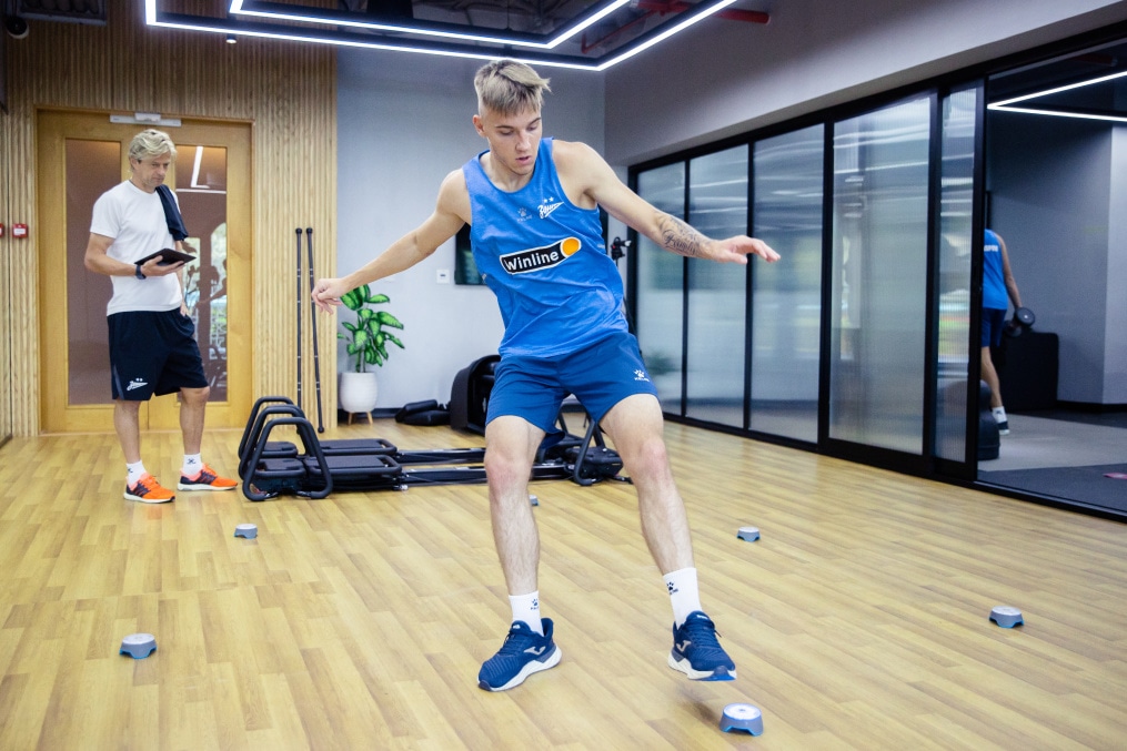 Зимние «Газпром» — тренировочные сборы 2025: 2 февраля, утренняя тренировка