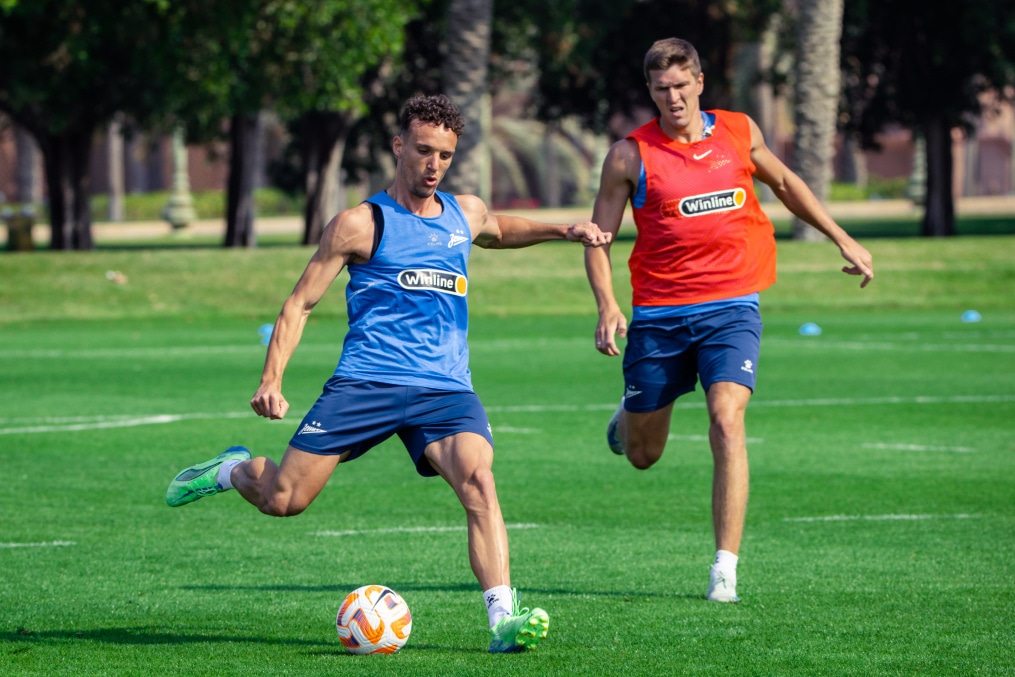 Зимние «Газпром» — тренировочные сборы 2025: 2 февраля, утренняя тренировка