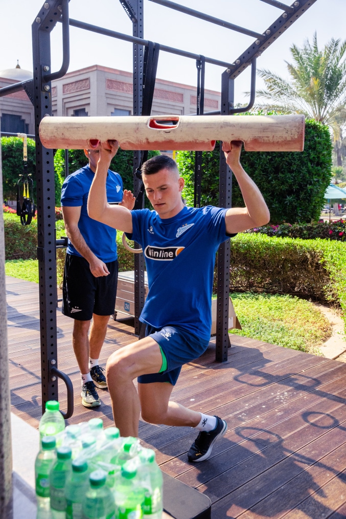 Зимние «Газпром» — тренировочные сборы 2025: 2 февраля, утренняя тренировка