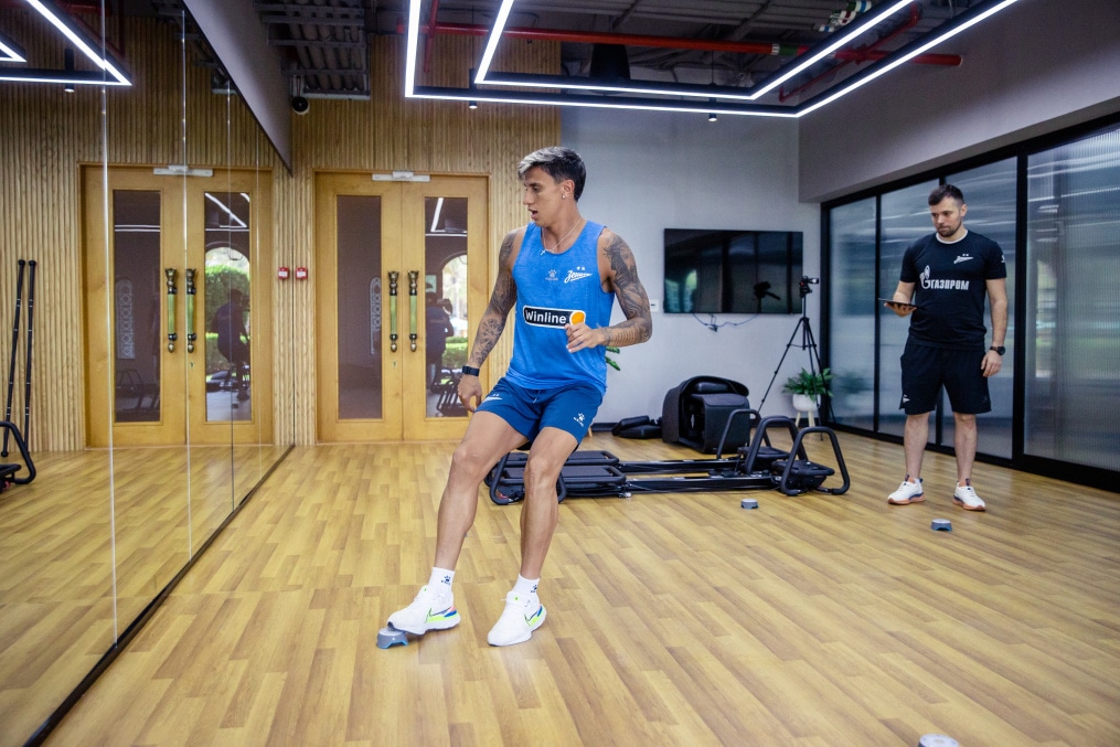 Зимние «Газпром» — тренировочные сборы 2025: 2 февраля, утренняя тренировка