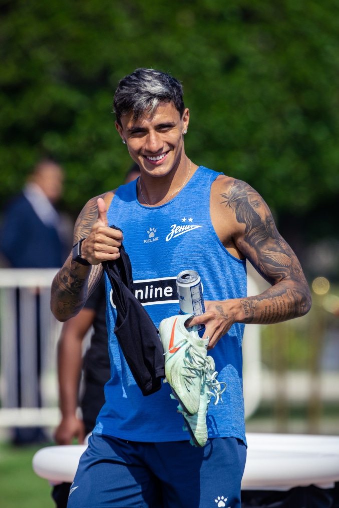 Зимние «Газпром» — тренировочные сборы 2025: 2 февраля, утренняя тренировка