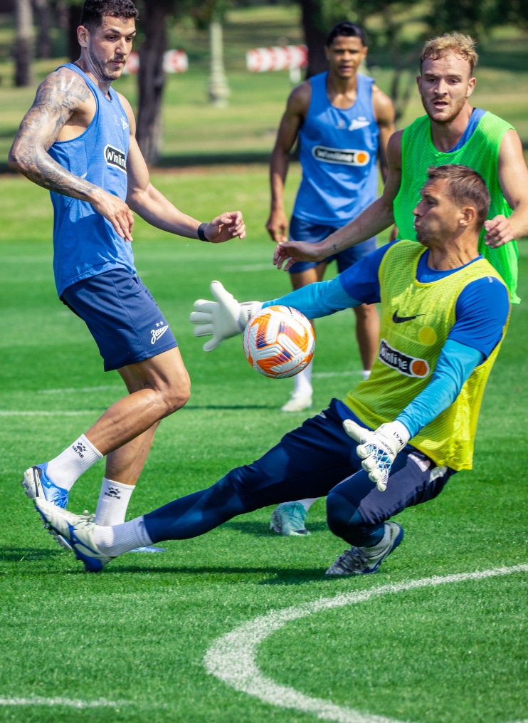 Зимние «Газпром» — тренировочные сборы 2025: 2 февраля, утренняя тренировка