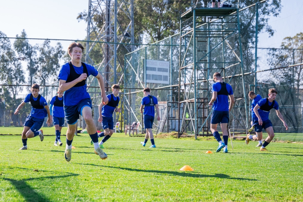 Первые учебно-тренировочные сборы «Зенита»-м в Турции: 2 февраля, утренняя тренировка