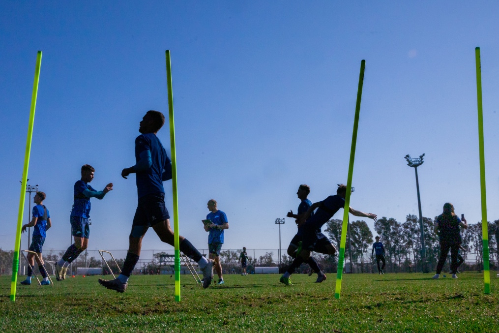 Первые учебно-тренировочные сборы «Зенита»-м в Турции: 2 февраля, утренняя тренировка