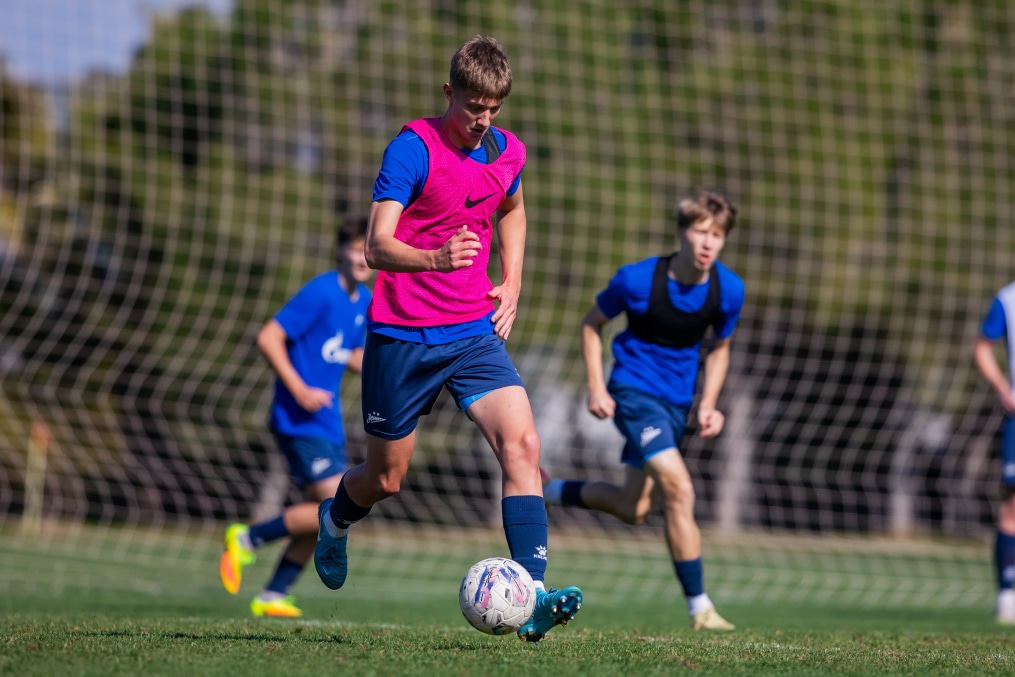 Первые учебно-тренировочные сборы «Зенита»-м в Турции: 2 февраля, утренняя тренировка