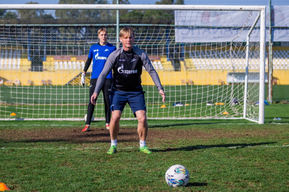 Первые учебно-тренировочные сборы «Зенита»-м в Турции: 2 февраля, утренняя тренировка