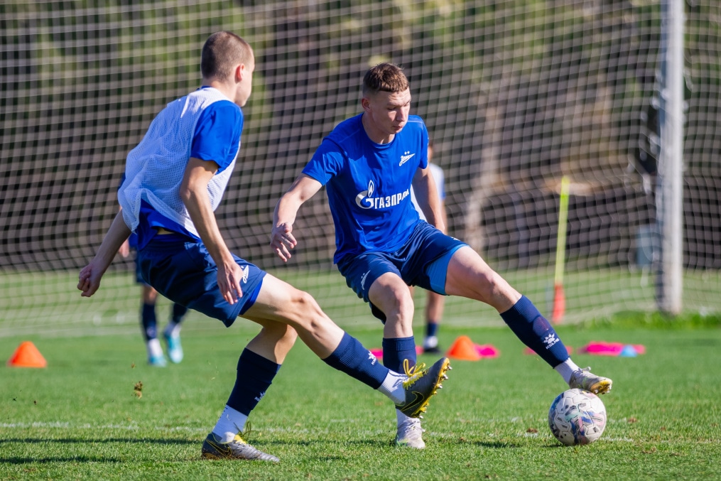 Первые учебно-тренировочные сборы «Зенита»-м в Турции: 2 февраля, утренняя тренировка