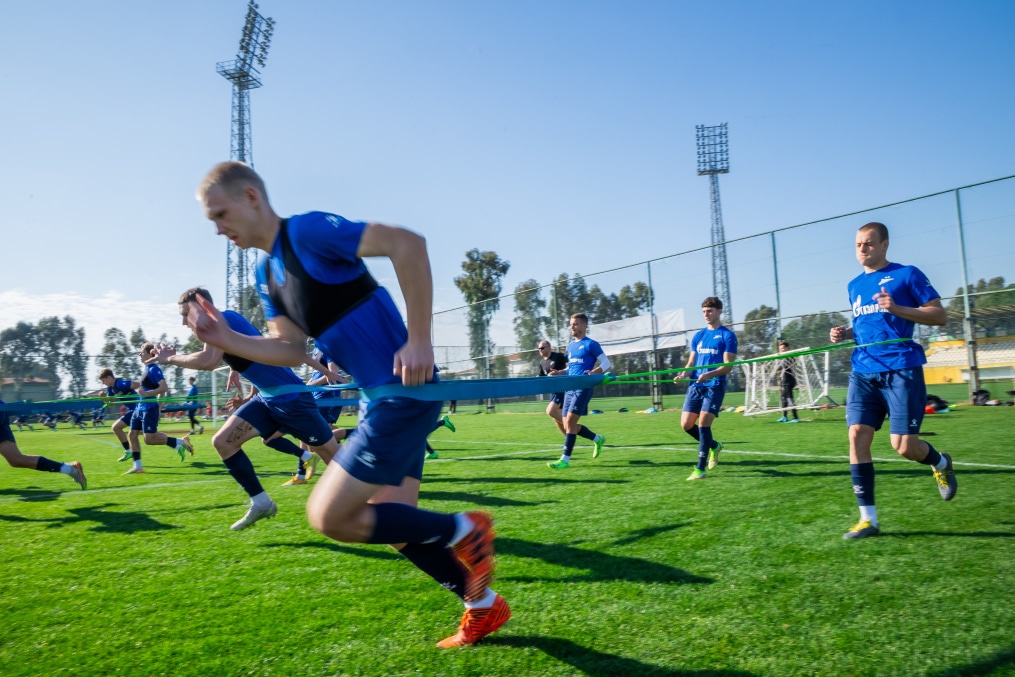 Первые учебно-тренировочные сборы «Зенита»-м в Турции: 3 февраля, утренняя тренировка