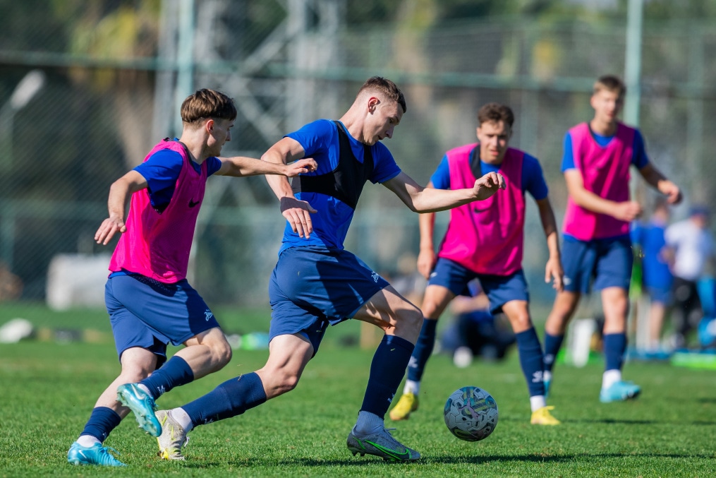 Первые учебно-тренировочные сборы «Зенита»-м в Турции: 3 февраля, утренняя тренировка