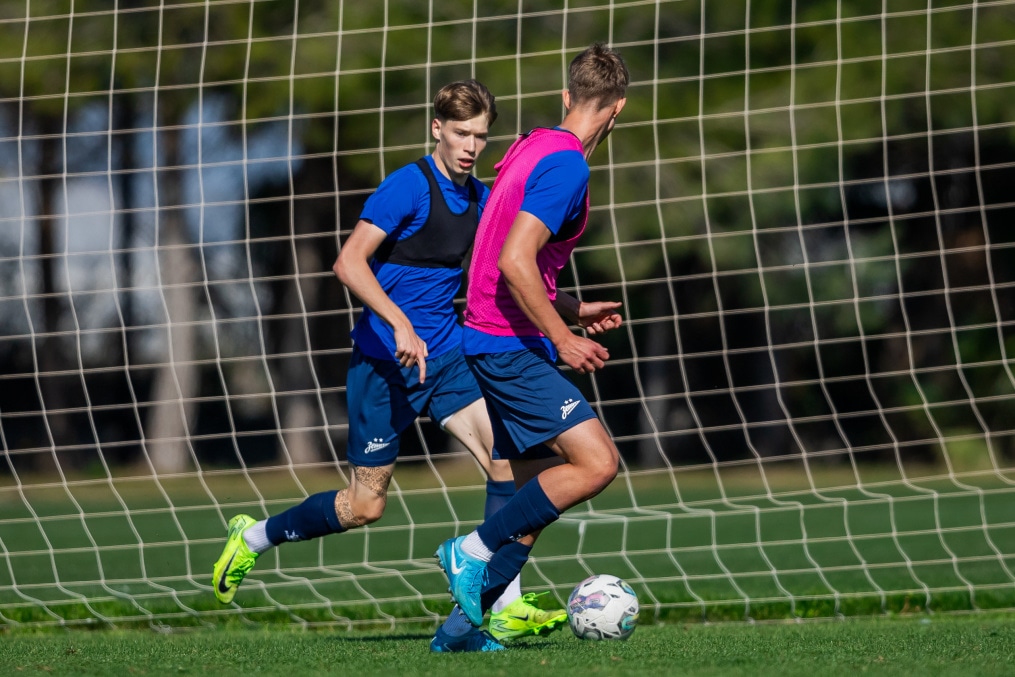 Первые учебно-тренировочные сборы «Зенита»-м в Турции: 3 февраля, утренняя тренировка