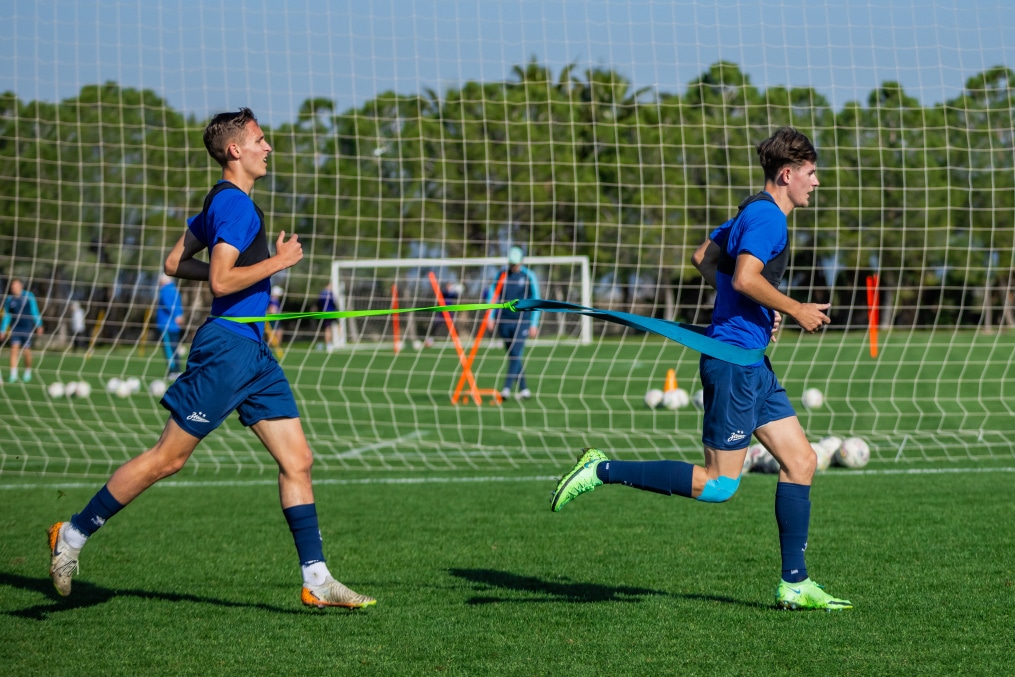 Первые учебно-тренировочные сборы «Зенита»-м в Турции: 3 февраля, утренняя тренировка