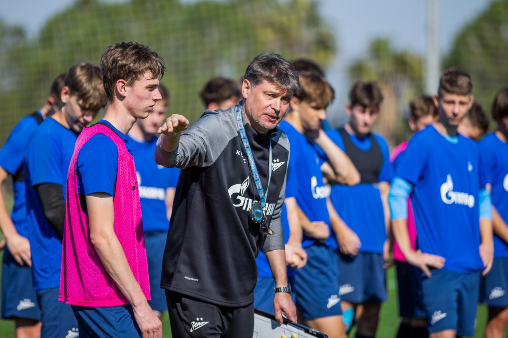 Первые учебно-тренировочные сборы «Зенита»-м в Турции: 3 февраля, утренняя тренировка