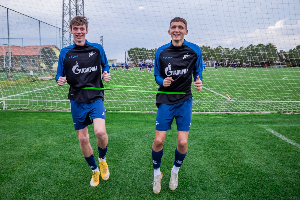 Первые учебно-тренировочные сборы «Зенита»-м в Турции: 4 февраля, вечерняя тренировка