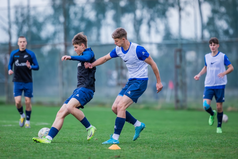 Первые учебно-тренировочные сборы «Зенита»-м в Турции: 4 февраля, вечерняя тренировка