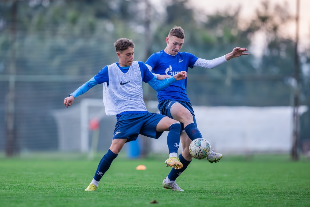 Первые учебно-тренировочные сборы «Зенита»-м в Турции: 4 февраля, вечерняя тренировка