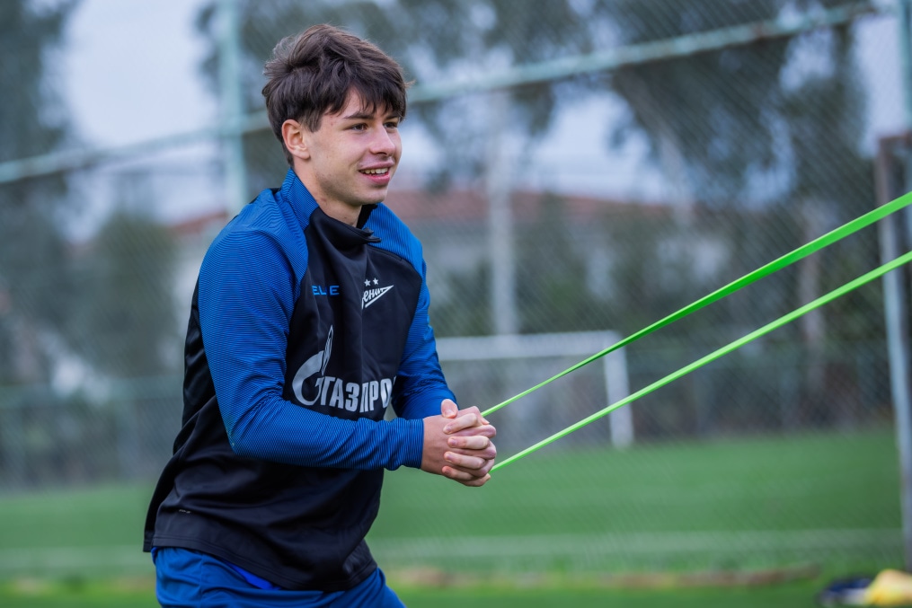 Первые учебно-тренировочные сборы «Зенита»-м в Турции: 4 февраля, вечерняя тренировка