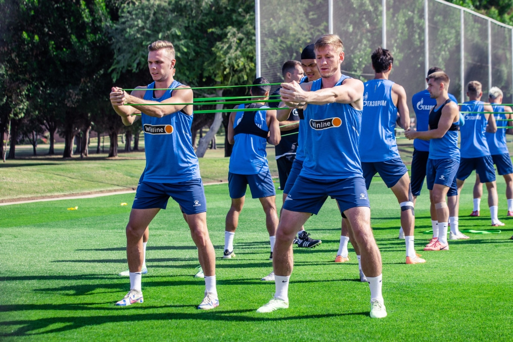 Зимние «Газпром» — тренировочные сборы 2025: 6 февраля, утренняя тренировка