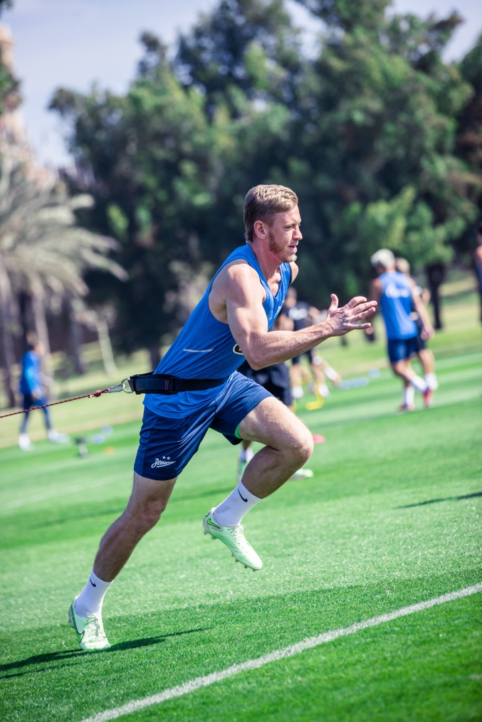 Зимние «Газпром» — тренировочные сборы 2025: 6 февраля, утренняя тренировка