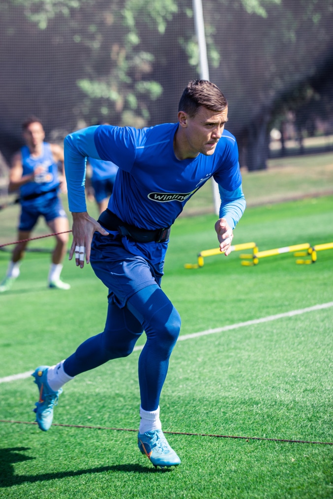 Зимние «Газпром» — тренировочные сборы 2025: 6 февраля, утренняя тренировка