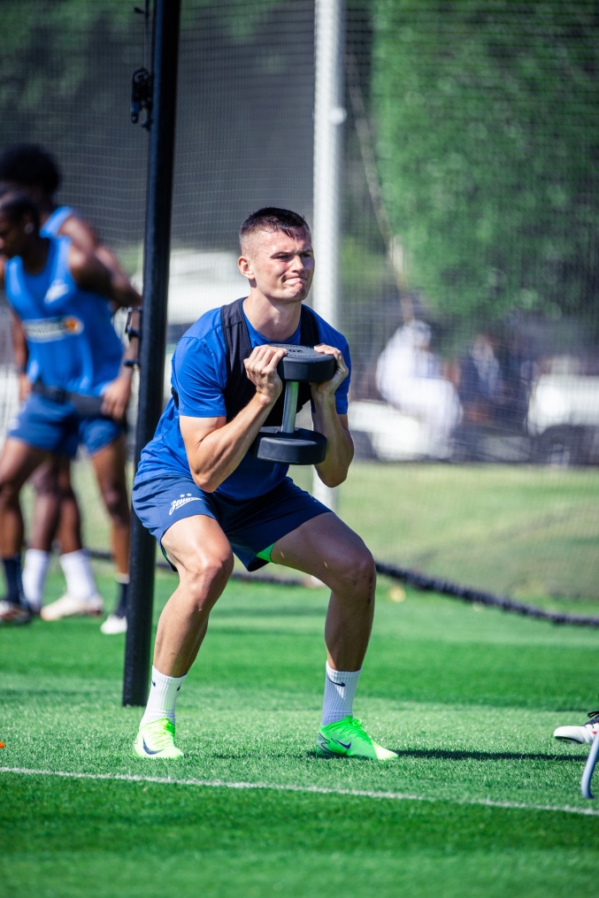 Зимние «Газпром» — тренировочные сборы 2025: 6 февраля, утренняя тренировка