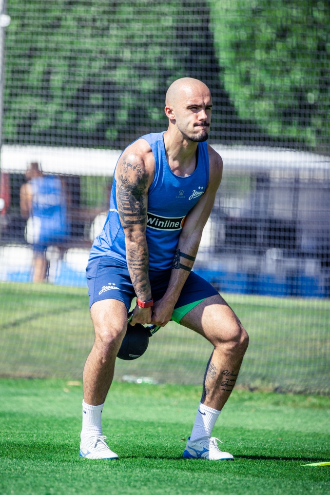 Зимние «Газпром» — тренировочные сборы 2025: 6 февраля, утренняя тренировка