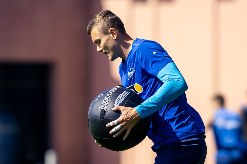 Зимние «Газпром» — тренировочные сборы 2025: 6 февраля, утренняя тренировка